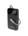 Powerbank Dudao K31 10000 mAh 22,5W PD z wbudowanym kablem czarny