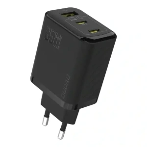 Ładowarka sieciowa Dudao A29C 65W GaN USB-A, 2xUSB-C + kabel USB-C czarna