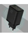 Ładowarka sieciowa Dudao A29C 65W GaN USB-A, 2xUSB-C + kabel USB-C czarna