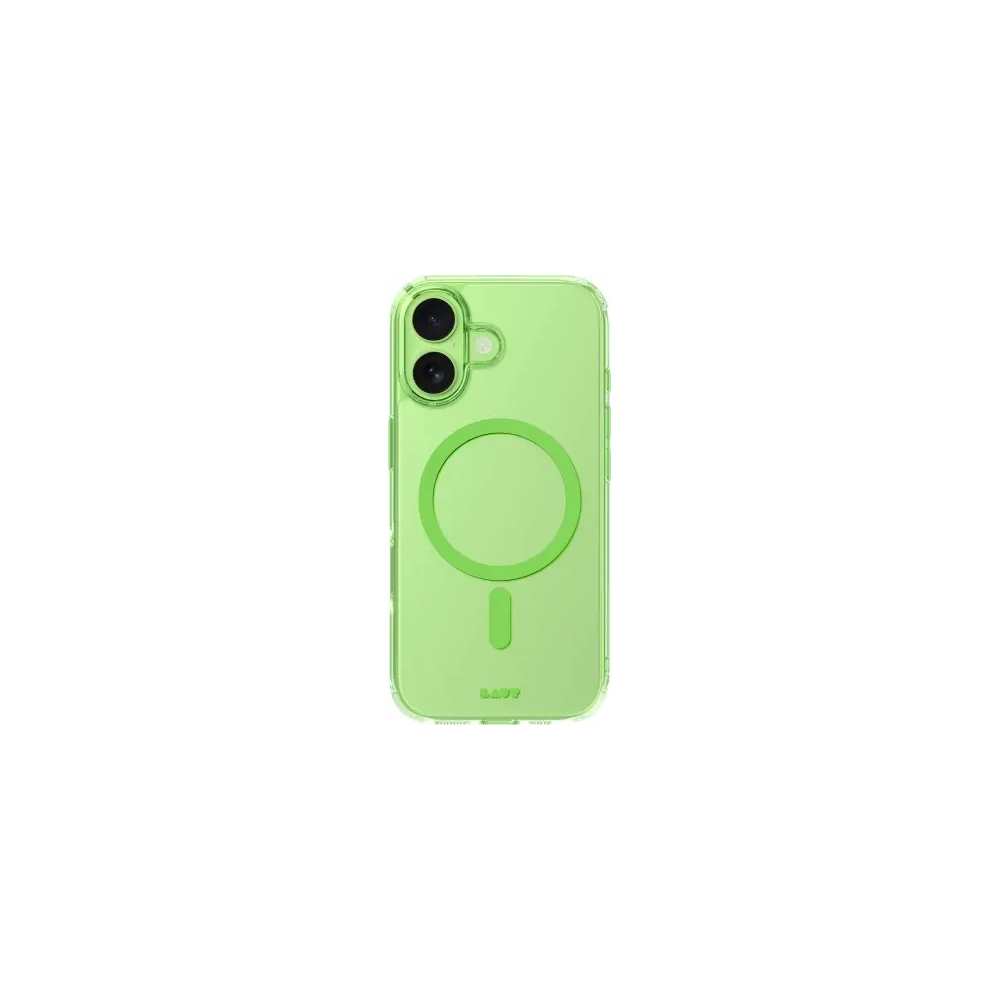 Etui Laut Crystal Fluro do Apple iPhone 17 MagSafe (light green)