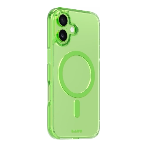Etui Laut Crystal Fluro do Apple iPhone 17 MagSafe (light green)
