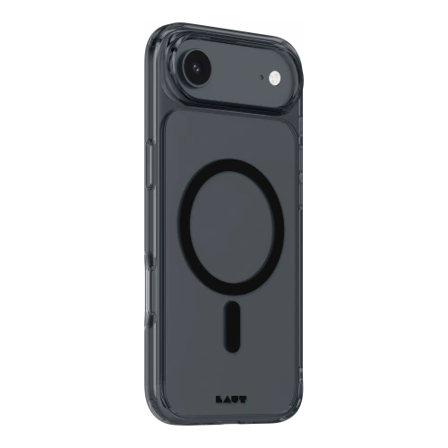 Etui Laut Crystal Fluro do Apple iPhone Air MagSafe (clear black)