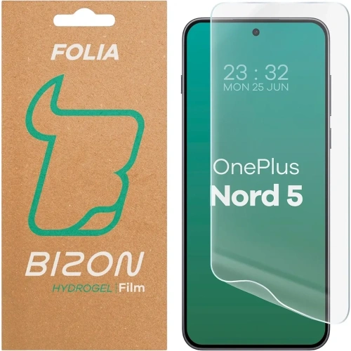 Folia hydrożelowa na ekran Bizon Glass Hydrogel Front do OnePlus Nord 5