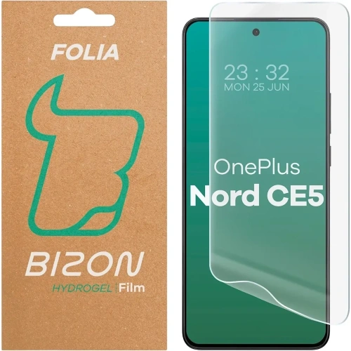 Folia hydrożelowa na ekran Bizon Glass Hydrogel Front do OnePlus Nord CE5 5G