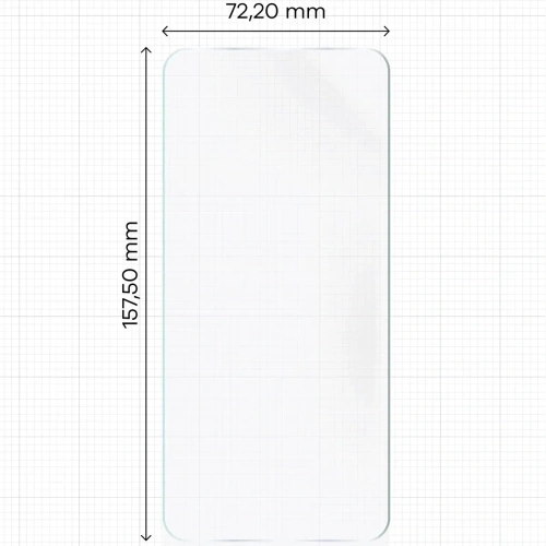 Folia hydrożelowa na ekran Bizon Glass Hydrogel Front do Realme 14 5G / 14T 5G