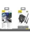 Ładowarka sieciowa Dudao A28C 45W GaN USB-C + kabel USB-C czarna