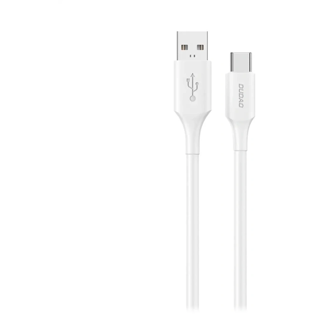 Kabel Dudao L2sT USB-A / USB-C 6A 1.2m biały