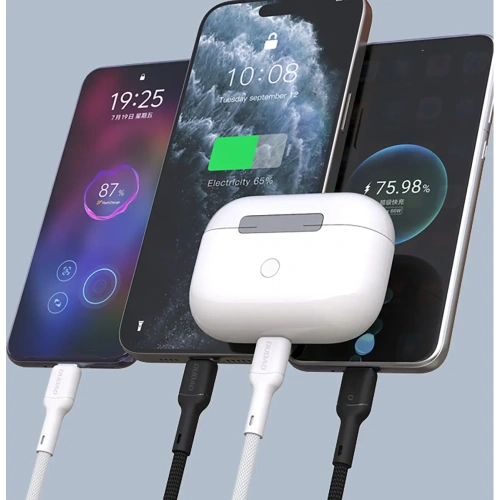 Kabel Dudao L9C 65W USB-C / USB-C 1m czarny