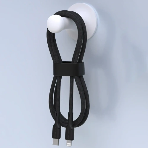 Kabel Dudao L9X 30W USB-C / Lightning 1m czarny