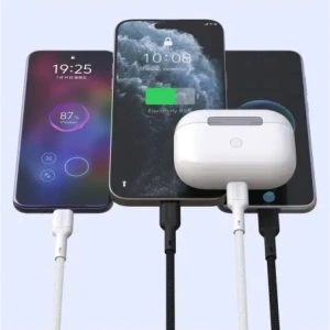 Kabel Dudao L9X 30W USB-C / Lightning 1m czarny