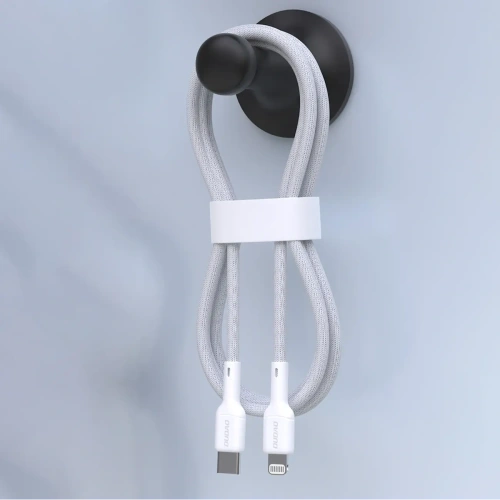 Kabel Dudao L9X 30W USB-C / Lightning 1m biały