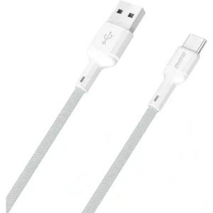 Kabel Dudao L9T 5A USB-A / USB-C 1m biały