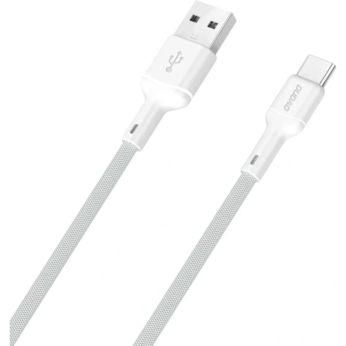 Kabel Dudao L9T 5A USB-A / USB-C 1m biały
