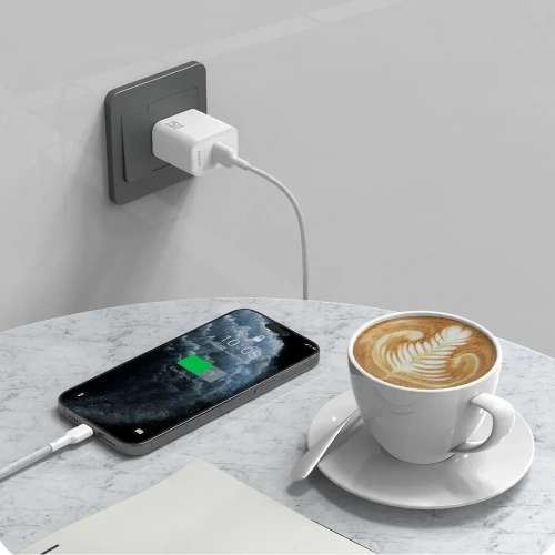 Kabel Dudao L9T 5A USB-A / USB-C 1m biały