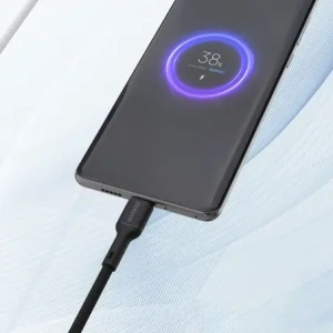 Kabel Dudao L9T 5A USB-A / USB-C 1m czarny