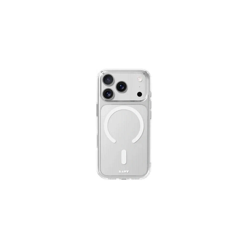 Etui Laut Crystal Fluro do Apple iPhone 17 Pro MagSafe (clear light gray)
