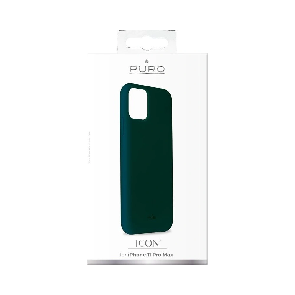 Hurtownia GSM - Etui PURO ICON Cover Apple iPhone 11 Pro Max (tmavě zelená) - PUR128GRN - {ean13} - Hurt