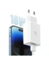 Ładowarka sieciowa USAMS 18W USB-A + kabel USB-A / Lightning Fast Charging biały