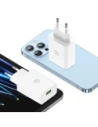 Ładowarka sieciowa USAMS 18W USB-A + kabel USB-A / Lightning Fast Charging biały