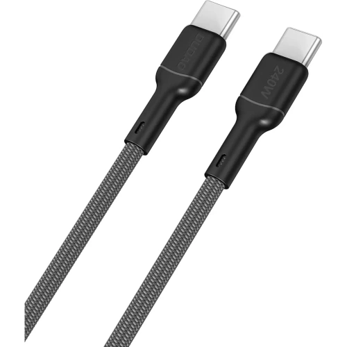 Kabel Dudao L9C Max 240W PD USB-C / USB-C 1.2m czarny