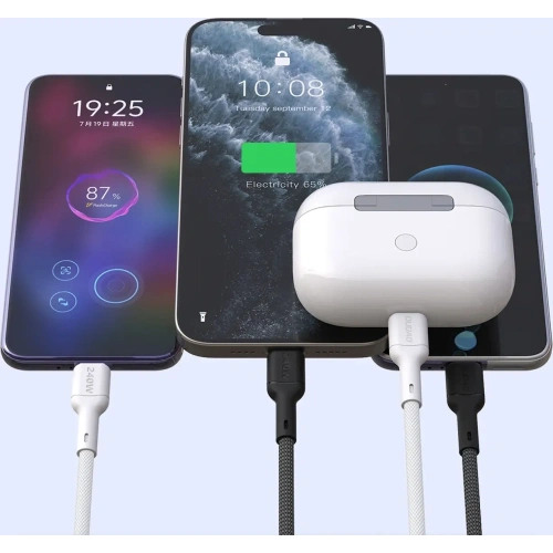 Kabel Dudao L9C Max 240W PD USB-C / USB-C 1.2m czarny