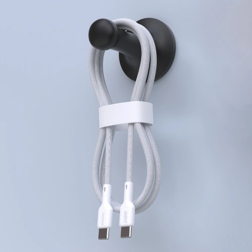 Kabel Dudao L9C Max 240W PD USB-C / USB-C 2m biały
