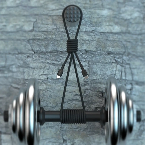 Kabel Dudao L9C Max 240W PD USB-C / USB-C 2m czarny