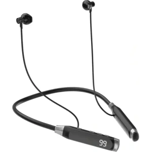 Bezprzewodowe słuchawki dokanałowe Dudao U5 Max Bluetooth 5.0 z pałąkiem na szyję czarne
