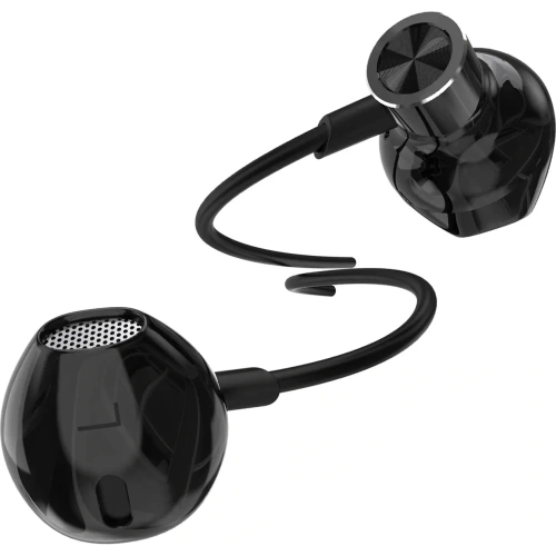 Bezprzewodowe słuchawki dokanałowe Dudao U5 Max Bluetooth 5.0 z pałąkiem na szyję czarne