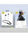 Bezprzewodowe słuchawki dokanałowe Dudao U5 Max Bluetooth 5.0 z pałąkiem na szyję czarne