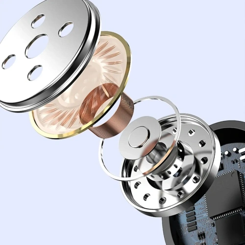 Bezprzewodowe słuchawki dokanałowe Dudao U5 Max Bluetooth 5.0 z pałąkiem na szyję czarne