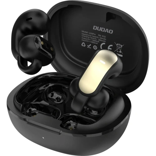 Słuchawki bezprzewodowe Open Ear Dudao U20 Pro TWS Bluetooth 5.4 czarne