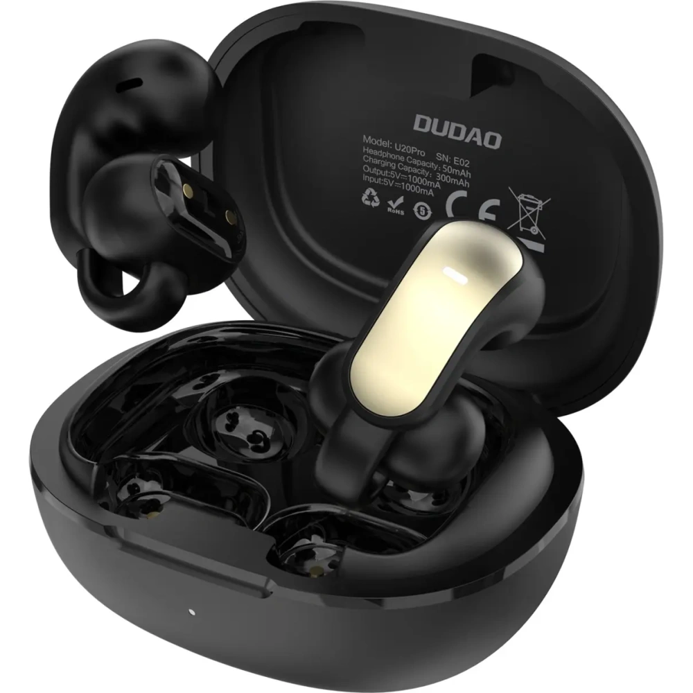 Słuchawki bezprzewodowe Open Ear Dudao U20 Pro TWS Bluetooth 5.4 czarne