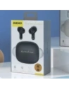 Bezprzewodowe słuchawki dokanałowe Dudao U21 TWS ANC ENC Bluetooth 5.4 czarne