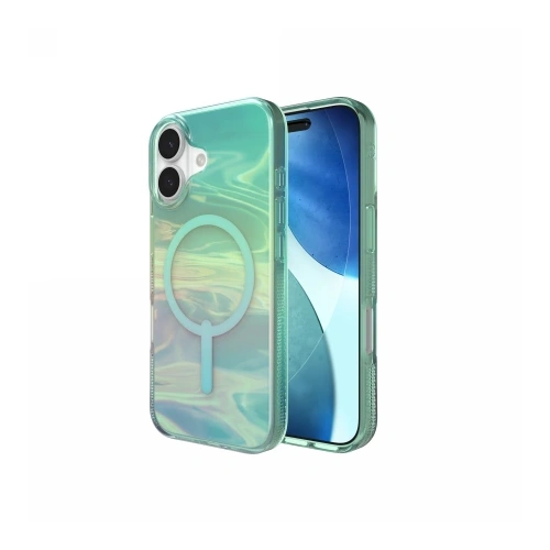 Etui ZAGG Milan Snap do Apple iPhone 17 MagSafe (iridescent oil slick)