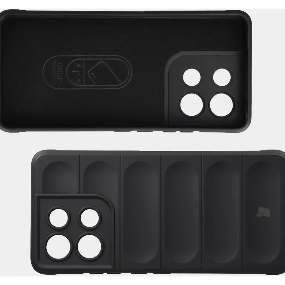 Pancerne etui Bizon Case Tur do Motorola Moto G86 Power 5G czarne