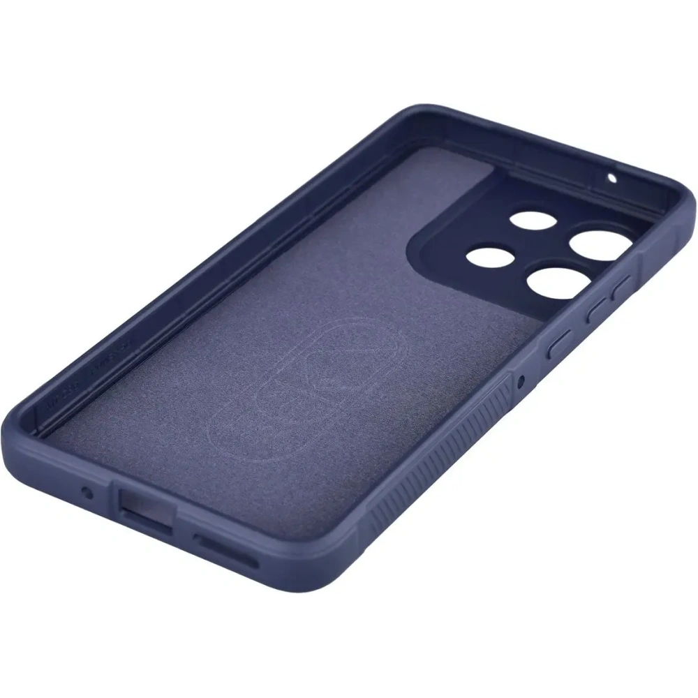 Pancerne etui Bizon Case Tur do Motorola Moto G86 Power 5G granatowe
