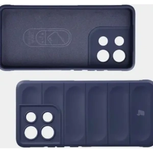Pancerne etui Bizon Case Tur do Motorola Moto G86 Power 5G granatowe