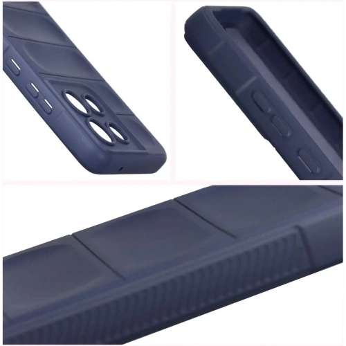 Pancerne etui Bizon Case Tur do Motorola Moto G86 Power 5G granatowe