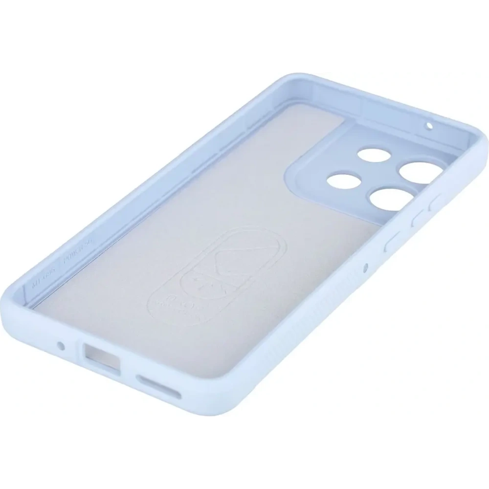 Pancerne etui Bizon Case Tur do Motorola Moto G86 Power 5G jasnoniebieskie