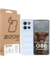 Pancerne etui Bizon Case Tur do Motorola Moto G86 Power 5G jasnoniebieskie