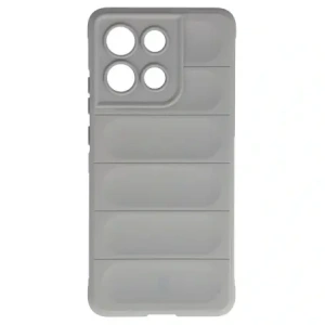 Pancerne etui Bizon Case Tur do Motorola Moto G86 Power 5G jasnoszare