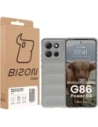 Pancerne etui Bizon Case Tur do Motorola Moto G86 Power 5G jasnoszare