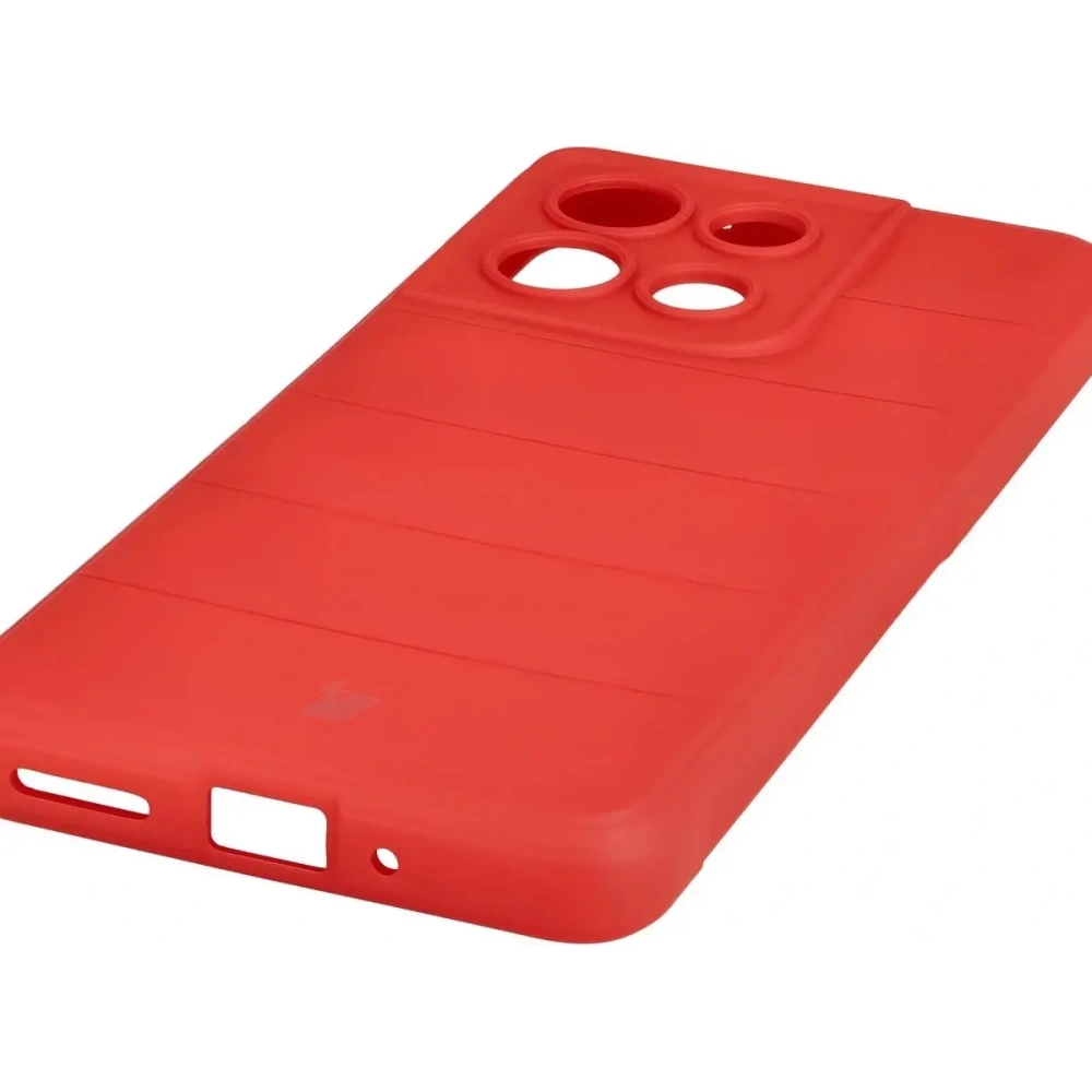 Pancerne etui Bizon Case Tur do Motorola Moto G86 Power 5G czerwone