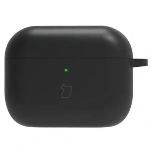 Silikonowe etui z karabińczykiem Bizon Case Headphone Silicone do AirPods Pro 3 czarne