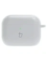 Silikonowe etui z karabińczykiem Bizon Case Headphone Silicone do AirPods Pro 3 białe