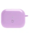 Silikonowe etui z karabińczykiem Bizon Case Headphone Silicone do AirPods Pro 3 jasnofioletowe