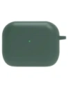 Silikonowe etui z karabińczykiem Bizon Case Headphone Silicone do AirPods Pro 3 ciemnozielone