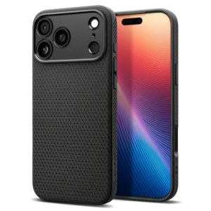 Etui Spigen Liquid Air do Apple iPhone 17 Pro Max Matte Black