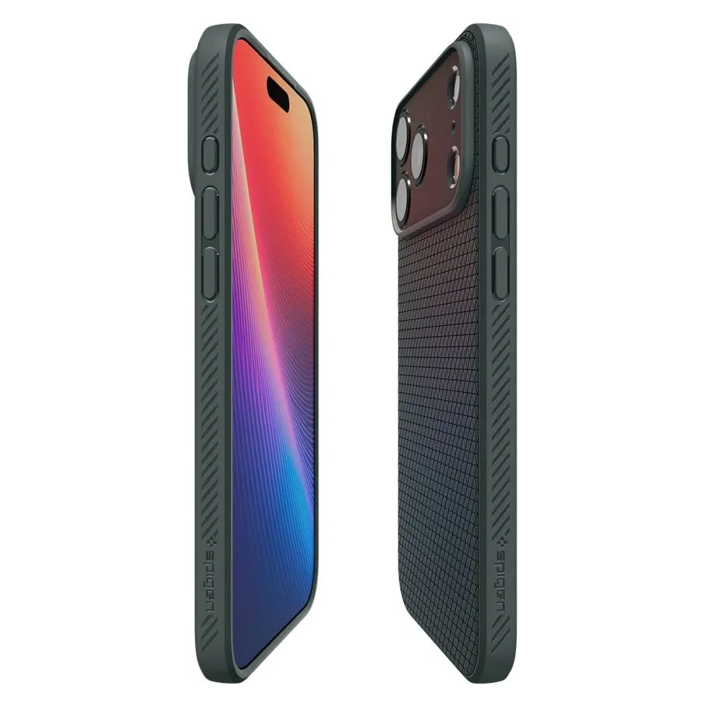 Etui Spigen Liquid Air do Apple iPhone 17 Pro Abyss Green